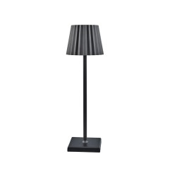 Lampada Plissè PRO Touch Nera D.15 H.41 1312035