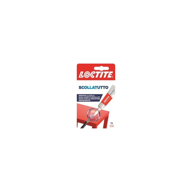 Loctite Scolla Tutto Gel Trasparente, 5g - Rimozione di Colla e Adesivi 2632233