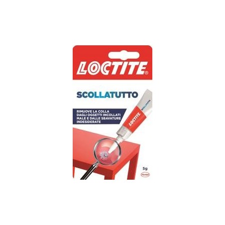 Loctite Scolla Tutto Gel Trasparente, 5g - Rimozione di Colla e Adesivi 2632233