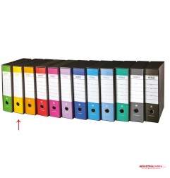 BREFIOCART Registratore d'archivio con custodia commerciale d.8 giallo 0201156.VGI