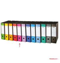 BREFIOCART Registratore d'archivio con custodia protocollo dorso 8 ciclamino 0201150.CL