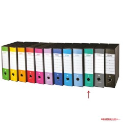 BREFIOCART Registratore d'archivio con custodia protocollo dorso 8 verde 0201150.VE