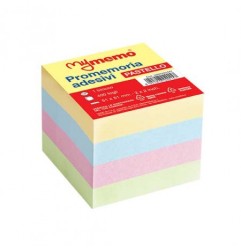 Cubo adesivo post-it My Memo pastel 51x51 400fg 30/020-MY