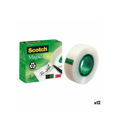 Scotch Magic Nastro Adesivo Trasparente 19 mm x 33 m 12 pz 7100024666