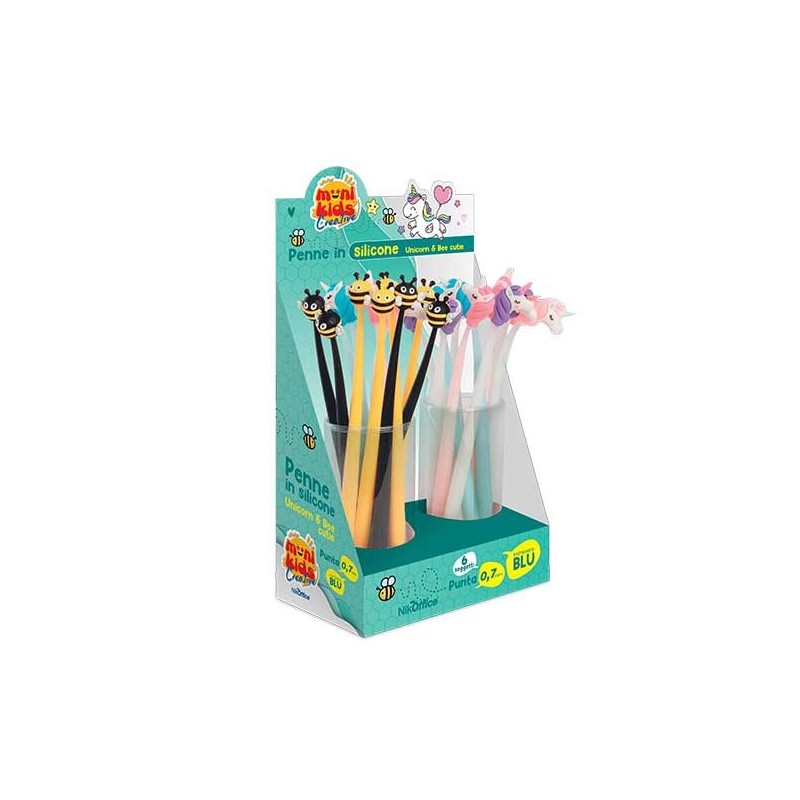 KAWAII BIRO UNICORN/BEE COTIE c/cappuccio -24PZ 20/239