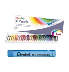 Pastelli ad olio Pentel colori assortit 25pzi PHN4-25