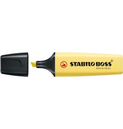 STABILO Evidenziatore Boss Pastel Giallo Banana 70/144