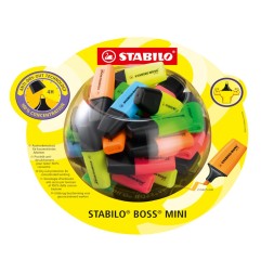 Ciotola 50 pz evidenziatori Stabilo Boss mini sweet friends 07/50-1