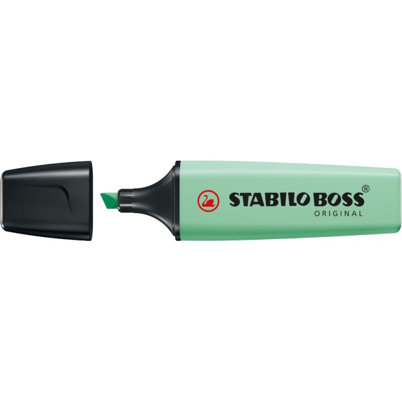 STABILO Evidenziatore Boss Pastel Verde Menta 70/116