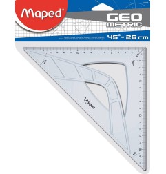 MAPED SQUADRA GEOMETRIC CM 26 - 45°  242426