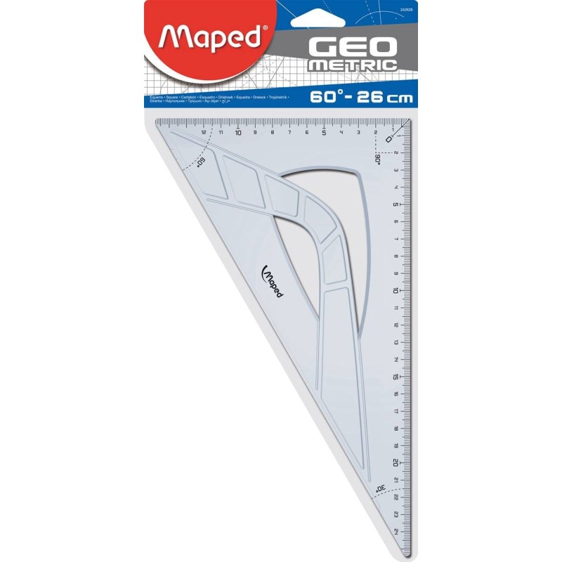 MAPED SQUADRA GEOMETRIC CM 26 - 60°  242626