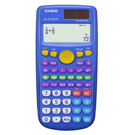 Calcolatrice CASIO FX-55 PLUS 240FUNZ. SCIENTIFICA