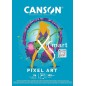 CANSON BLOCCO XSMART PIXEL ART A4 120gr. 50FG C32250P004