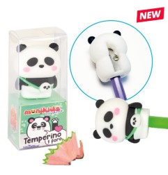 Moni Kids espositore da 24 Pz temperamatite 1 foro Cute Panda 12/053