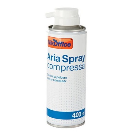 Bomboletta Aria Compressa per Pulizia PC – 400 ml 24/001