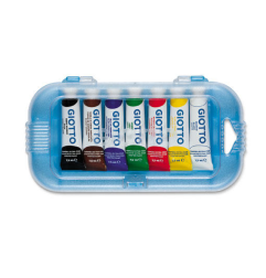 Giotto Colore a Tempera in Tubetto 7,5 mL 7 Pz assortiti 3015