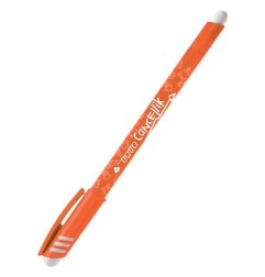 Tratto Cancellik Penna Biro Cancellabile Arancione con Cappuccio Punta 1 mm 826107