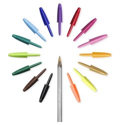 BIC Cristal Large Multicolour Penna a Sfera colori assortiti 15Pz  972065