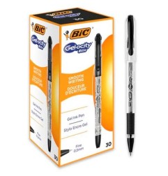 BIC Gelocity Stic Penna Gel Nera 0,5 mm Confezione da 30  1010266