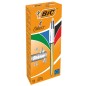 BIC 4 Colours Shine Gold Penna a Sfera Retrattile Confezione da 12 964774