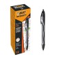 BIC Gel-ocity Quick Dry Penna Gel Nera a Scatto Confezione da 12 949873