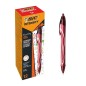 BIC Gel-ocity Quick Dry Penna Gel Rossa a Scatto Confezione da 12  949874