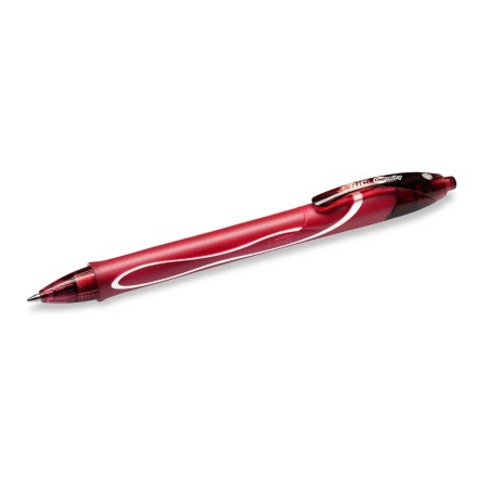 BIC Gel-ocity Quick Dry Penna Gel Rossa a Scatto Confezione da 12  949874