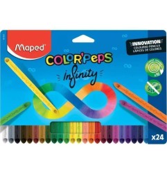 MAPED PASTELLI INFINITY da 24 col.ass 861601