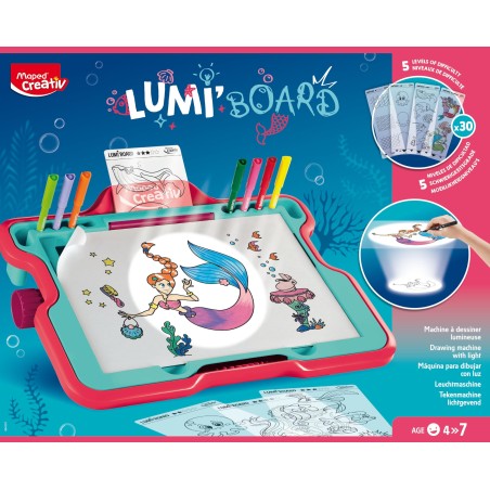 MAPED CREATIV LUMI BOARD GIRLY SIRENE 904101