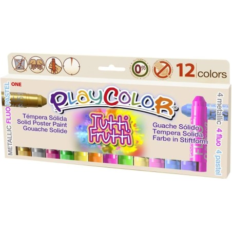 PLAYCOLOR TUTTI FRUTTI ONE (12 COL) 20.181