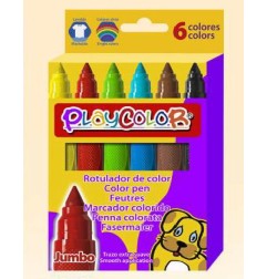 PLAYCOLOR PENNARELLI JUMBO BASIC (6 COL) 20.281