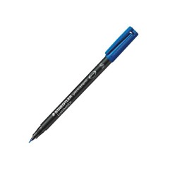 STAEDTLER Penna Marcatore Indelebile Lumocolor Superfine Blu Punta 0,4 mm 313/3