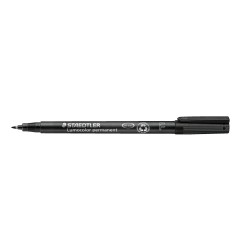 STAEDTLER Penna Marcatore Indelebile Lumocolor 318-9 Nero Punta Fine 0,6 mm