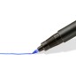 STAEDTLER Penna Marcatore Indelebile Lumocolor 318-3 Blu Punta Fine 0,6 mm