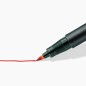 STAEDTLER Penna Marcatore Indelebile Lumocolor 318-2 Rosso Punta Fine 0,6 mm