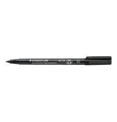 STAEDTLER Penna Marcatore Indelebile Lumocolor 317-9 Nero Punta Media 1,0 mm