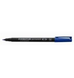 STAEDTLER Penna Marcatore Indelebile Lumocolor 317-3 Blu Punta Media 1,0 mm