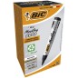 BIC Marking 2000 Marcatore Permanente Punta Tonda Nero Tratto 1,7 mm 12 pz 8209153