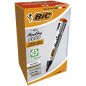 BIC Marking 2000 Marcatore Permanente Punta Tonda Rosso Tratto 1,7 mm 12 Pz 8209133