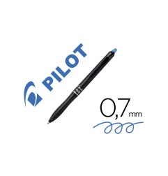 PILOT Penna Biro a sfera cancellabile FRIXION BALL+ colore blu 0,7mm, 12pz scatto fusto nero 040340