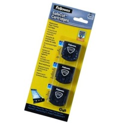 Fellowes Kit Lame di Ricambio SafeCut™ per Taglierine Neutron, Neutron Plus, Proton ed Electron 3 Pz 5411301