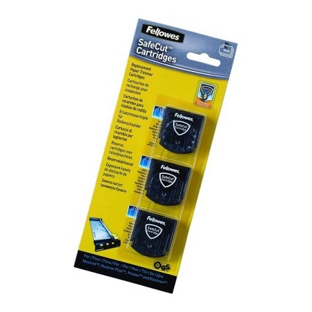 Fellowes Kit Lame di Ricambio SafeCut™ per Taglierine Neutron, Neutron Plus, Proton ed Electron 3 Pz 5411301