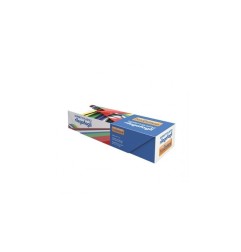 Dorsi rigidi rilegafogli 50 pezzi 11 mm colore nero 38/016