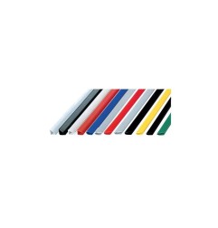 Dorsi rigidi rilegafogli 50 pezzi 11 mm colore nero 38/016