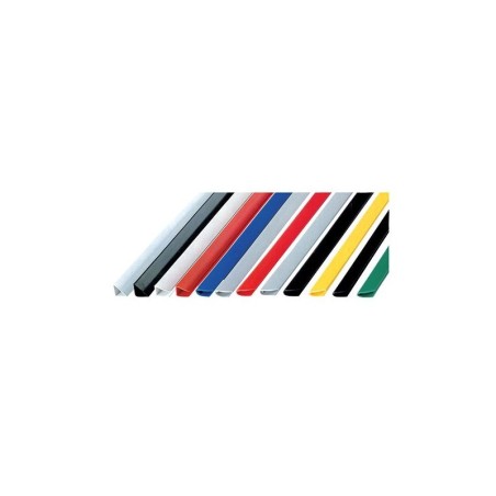 Dorsi rigidi rilegafogli 50 pezzi 11 mm colore nero 38/016