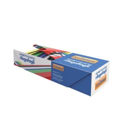 Dorsi rigidi rilegafogli 30 pezzi 16 mm colore nero 38/017